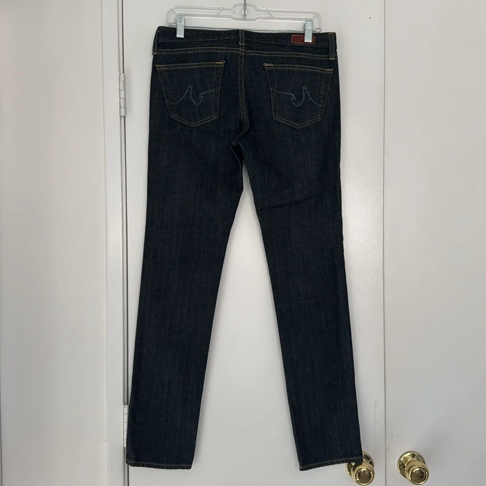 ag Adriano Goldschmied “the stilt” straight leg dark wash jeans size 29R - Picture 15 of 16